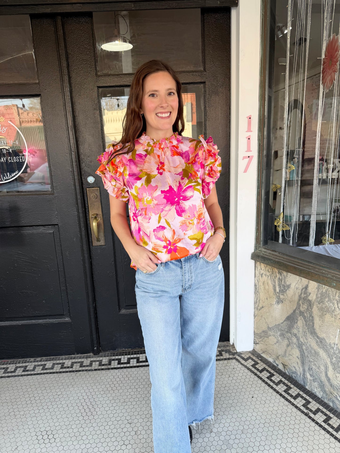 Abigail Floral Blouse