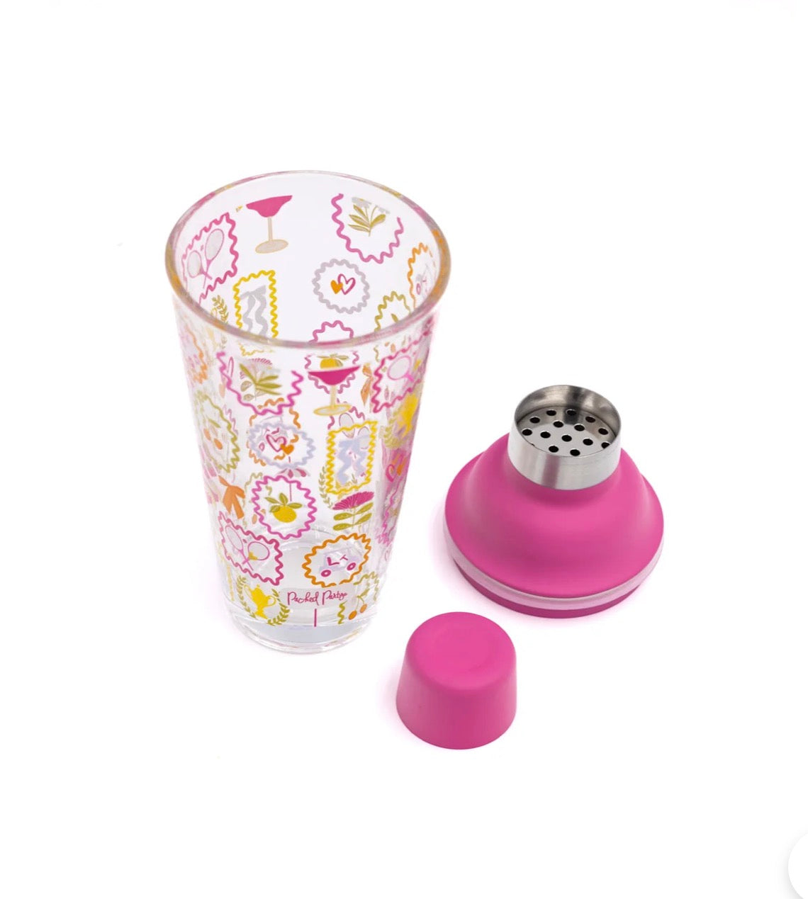 Clubhouse Glass Cocktail Shaker