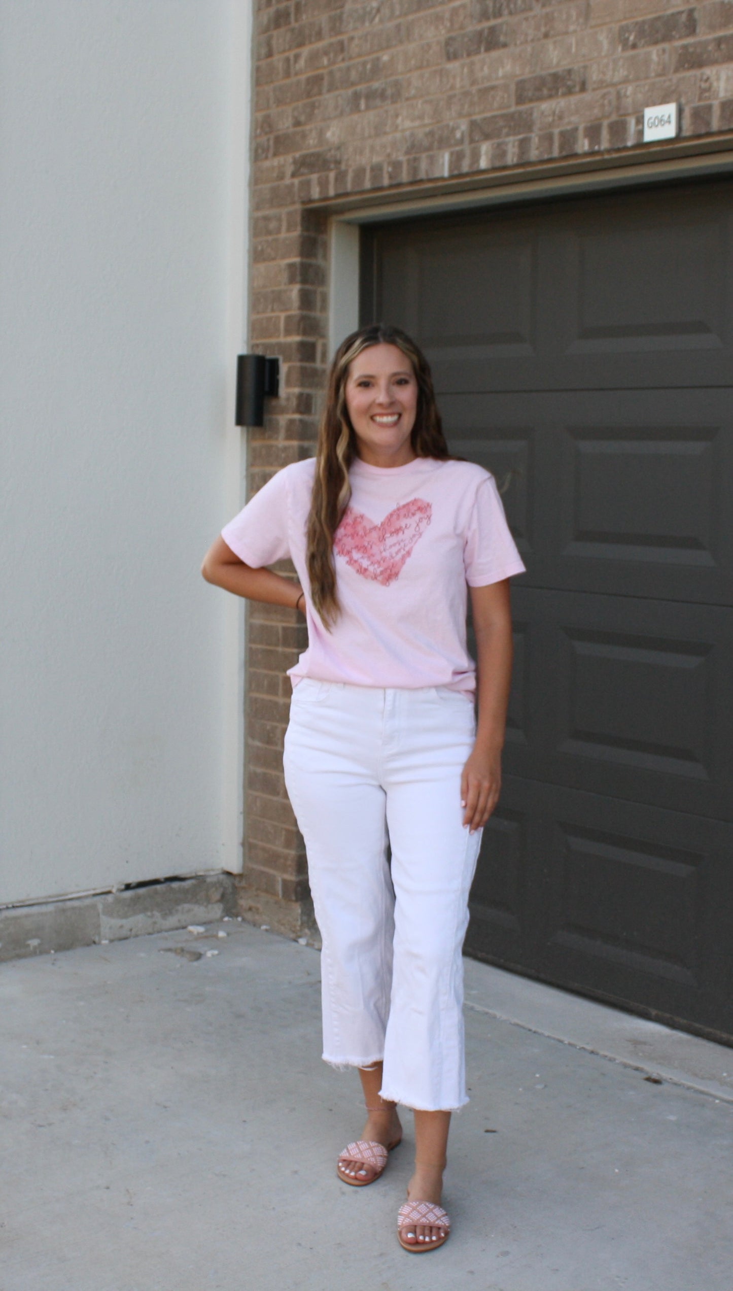 Always Choose Joy Heart Tee