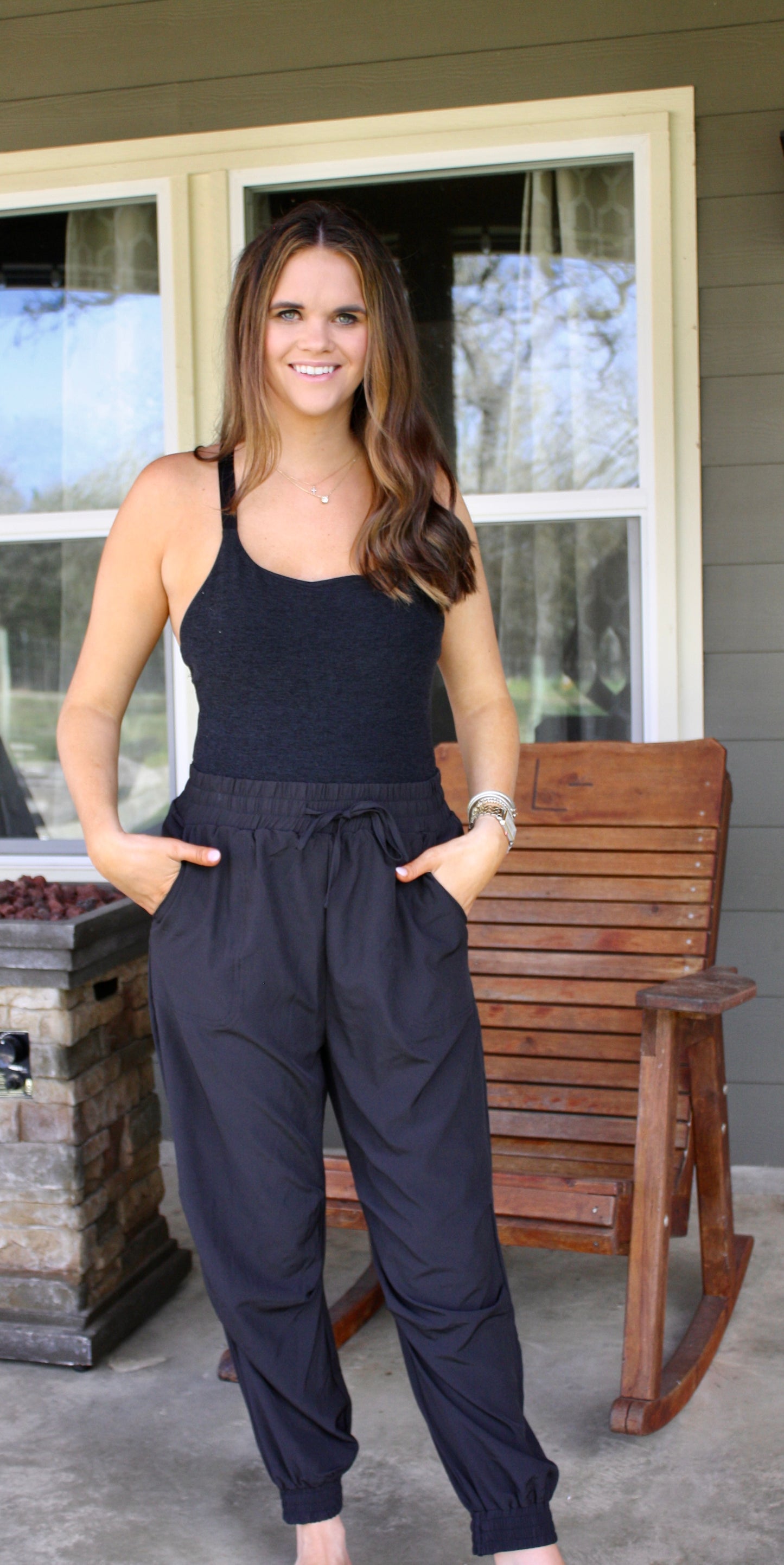 Black Joggers