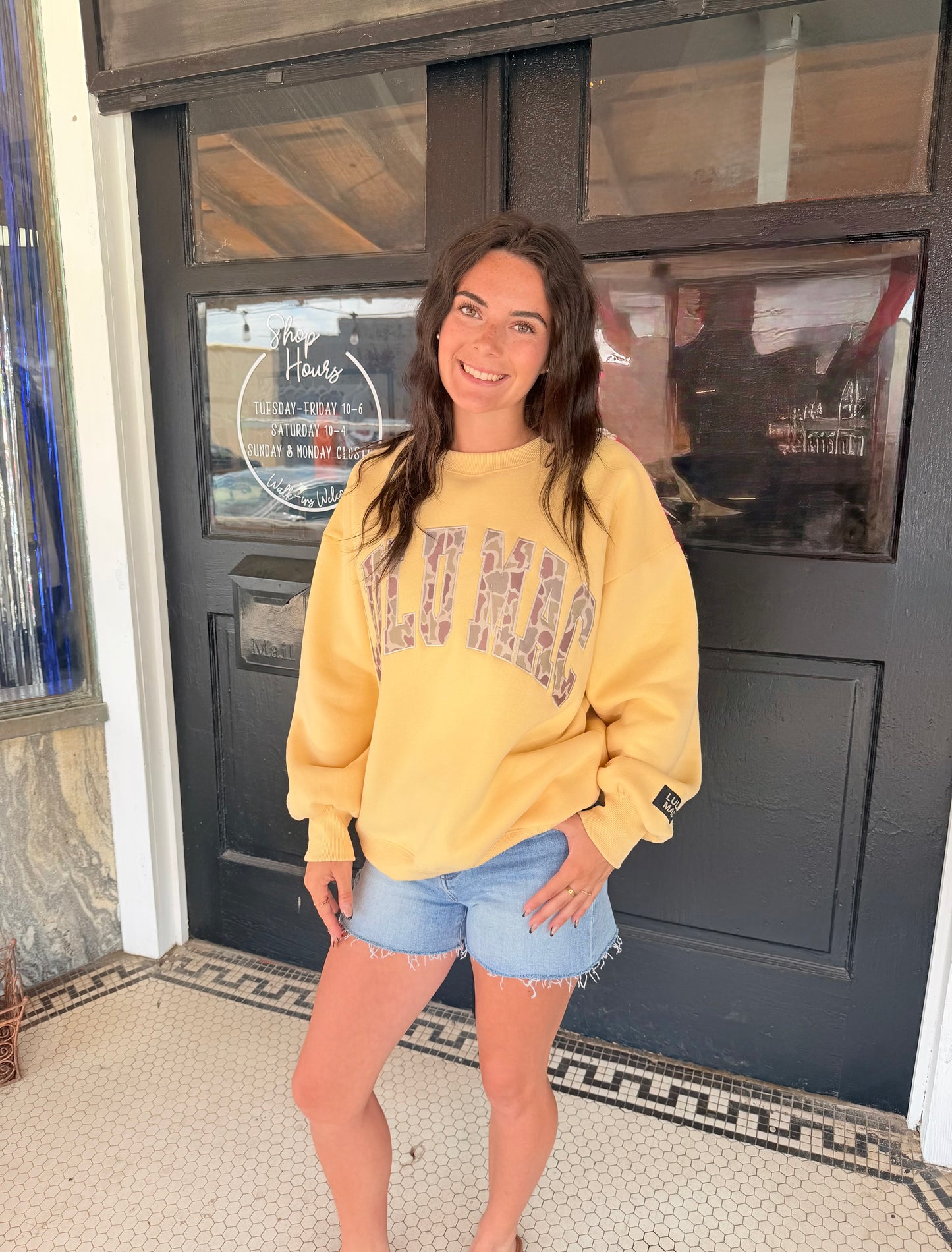 Lulu Mac Camo Sweatshirt