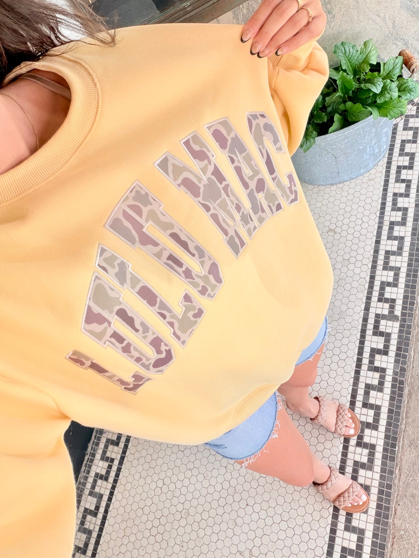 Lulu Mac Camo Sweatshirt