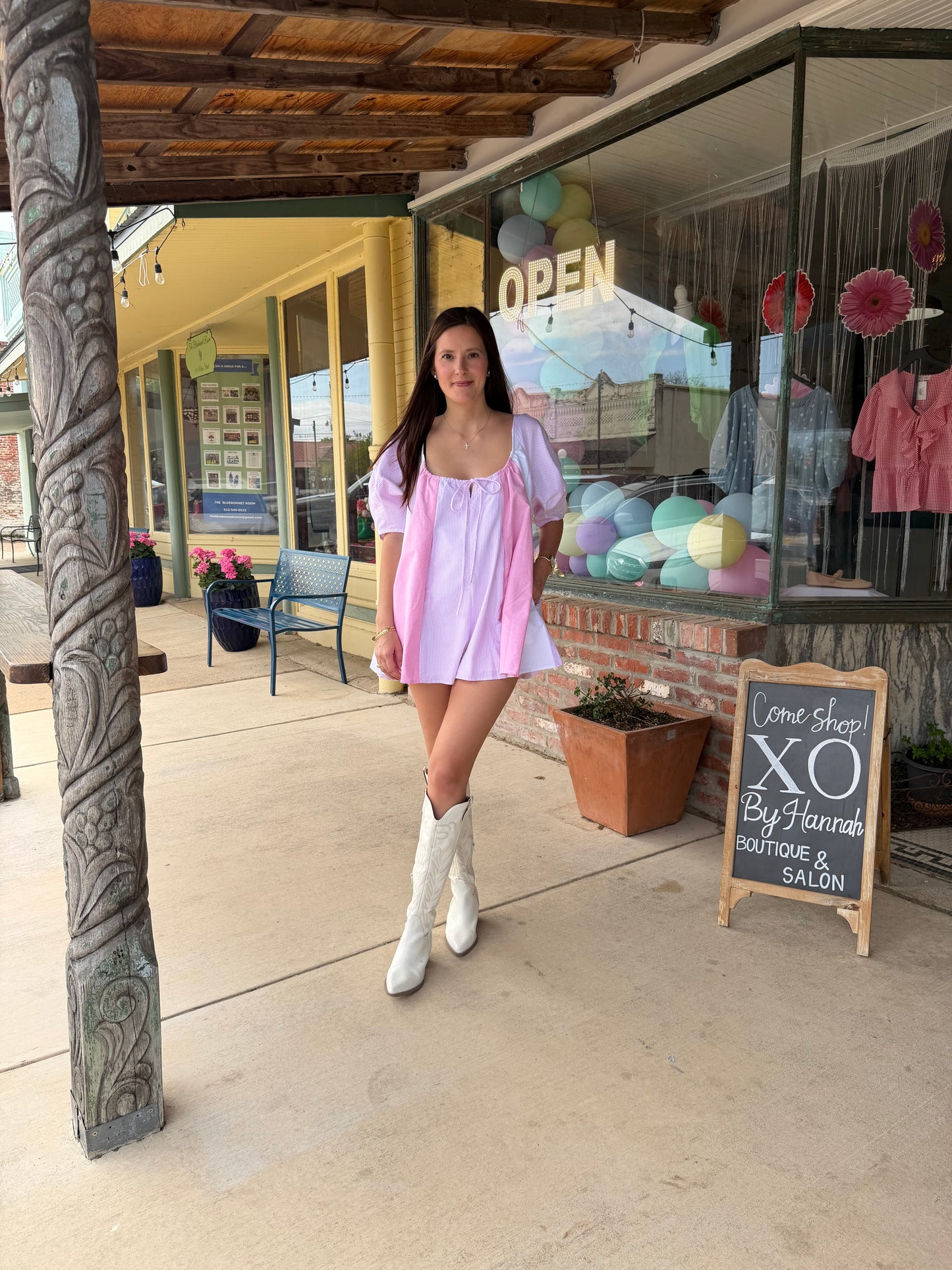 Multi Pink Romper