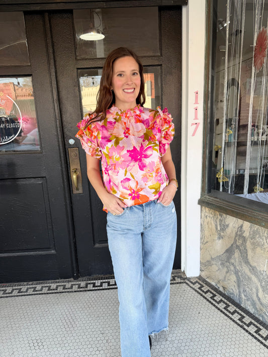 Abigail Floral Blouse