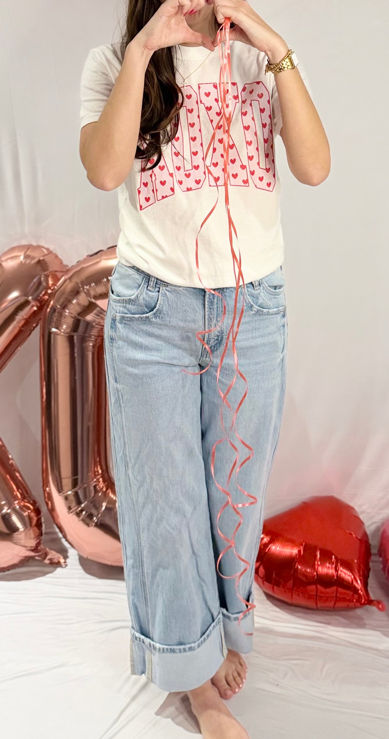 Super High Rise Cuffed Jeans