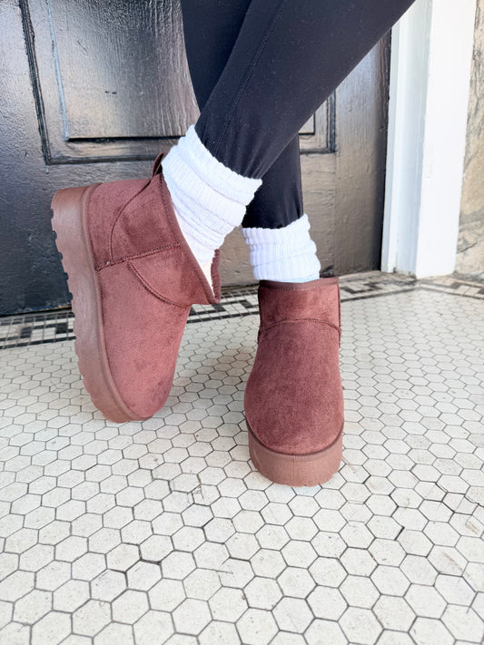 Dorah Platform Fur Boot