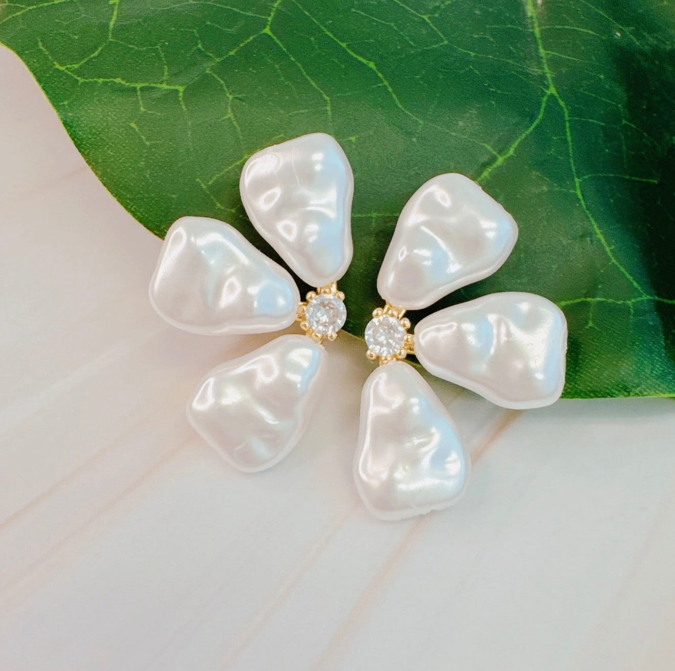 Three Petals Stud Earrings
