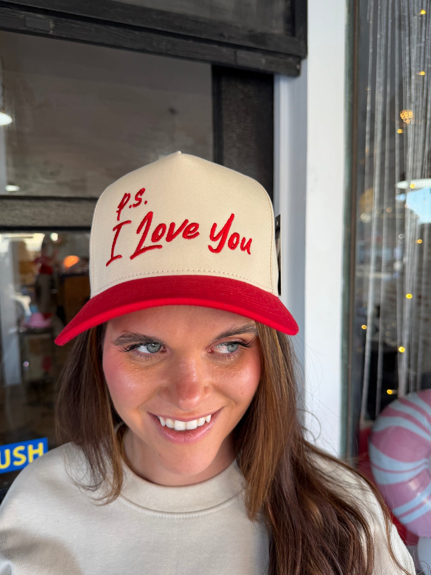 P.S. I Love You Trucker Hat