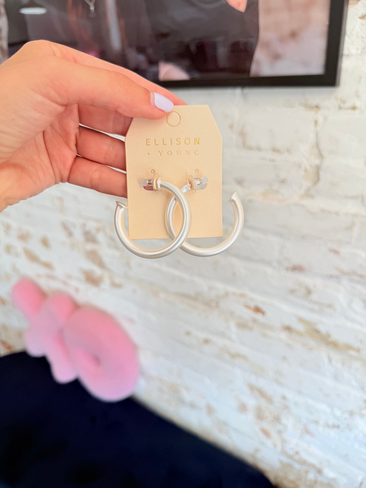 Upper Class Taste Hoop Earrings