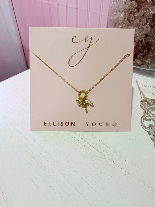 Faith & Love Charm Necklace