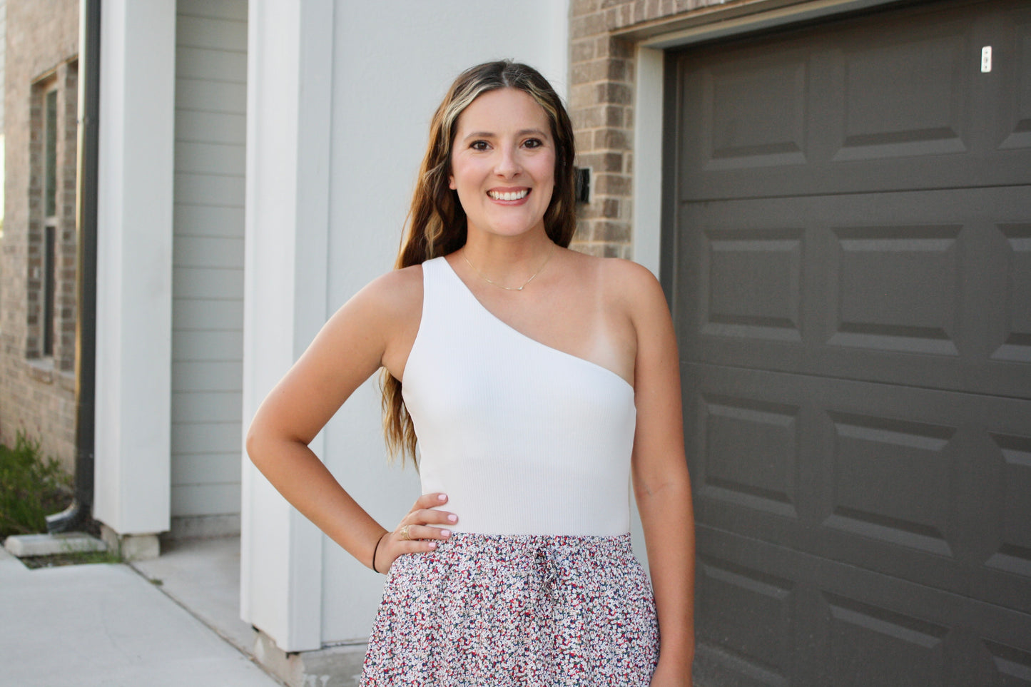 One Shoulder Bodysuit