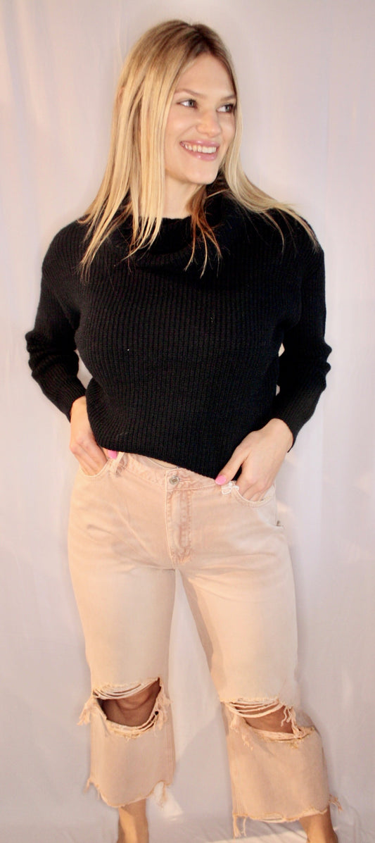 90s Vintage Crop Flare