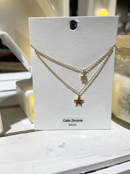 Star Layered Necklace