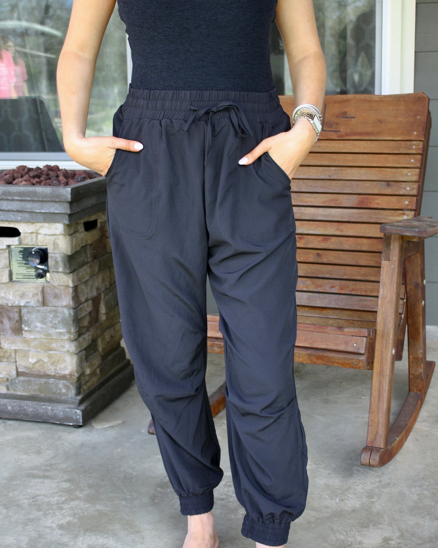 Black Joggers